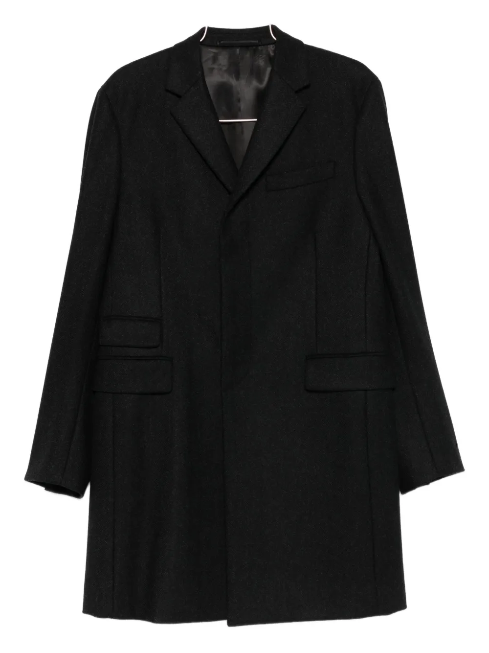 Prada pocket buttoned coat | gris | Image 1