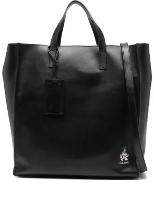Prada トートバッグ　カーキ　プラダ　メンズ　レザー Prada トートバッグ カーキ プラダ メンズ レザー