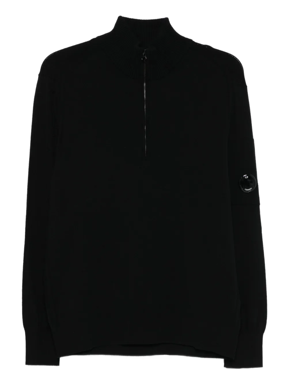 C.P. Company pull à col zippé | noir | Image 1