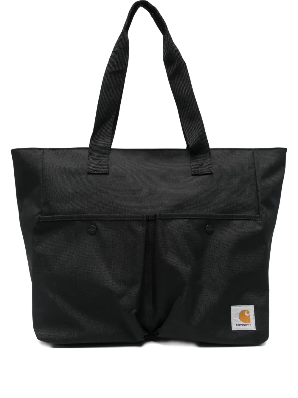 Carhartt WIP slip-pocket tote bag | Black | Image 1