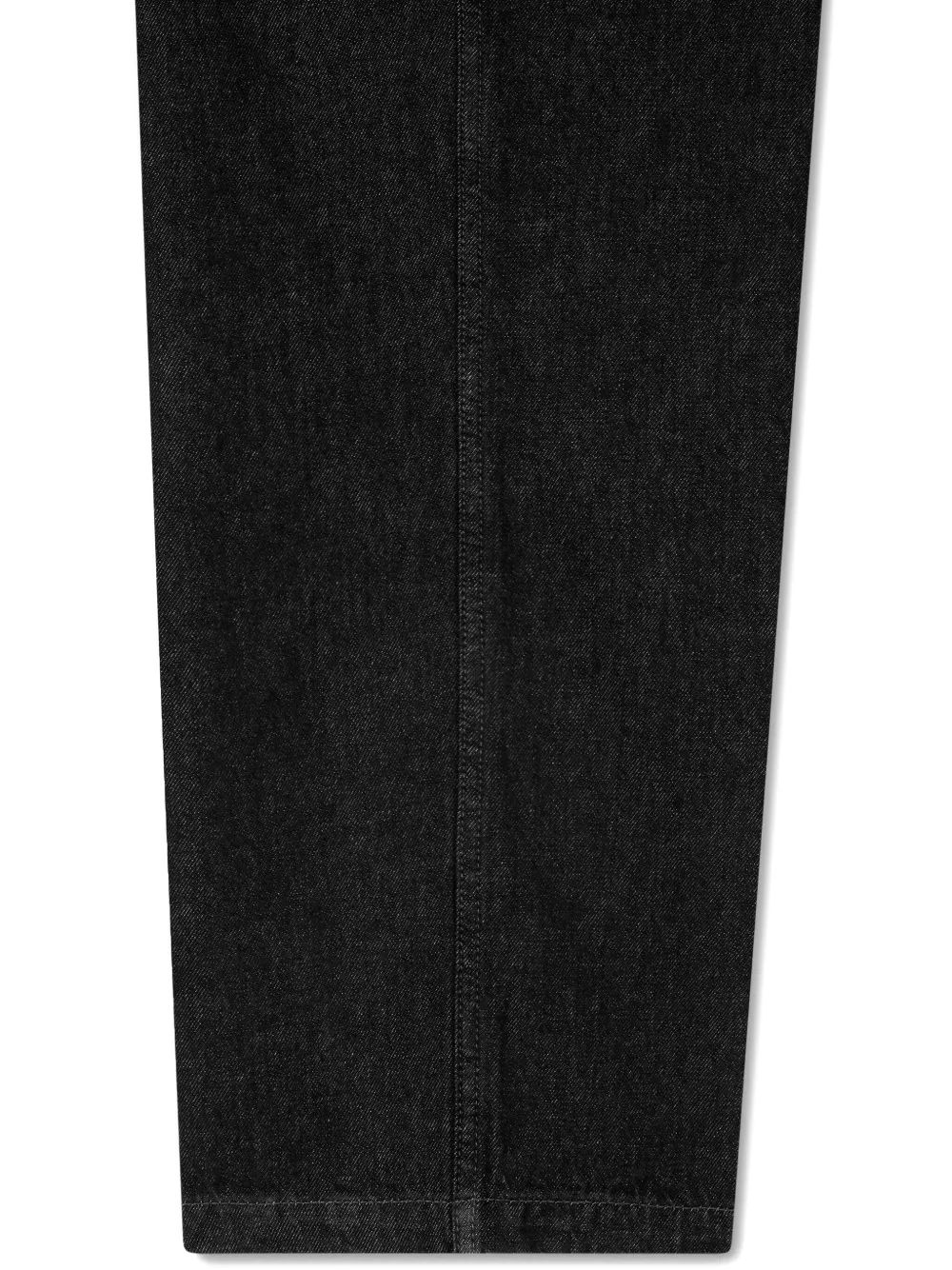 Studio Tomboy Drawstring Straight-leg Jeans In Black