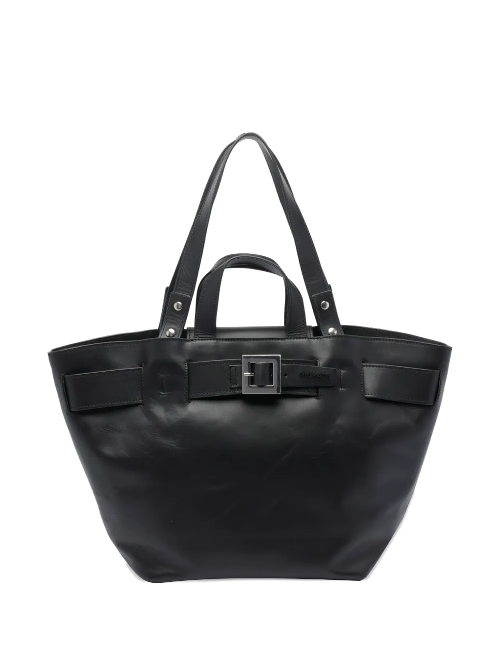 Vic Matie leather shoulder bag - Nero