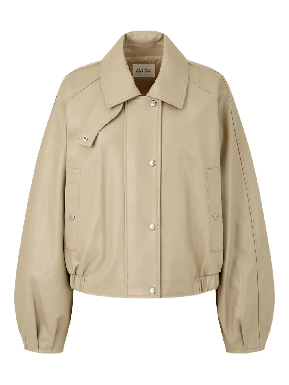 STUDIO TOMBOY spread-collar jacket | Neutrals | Image 1