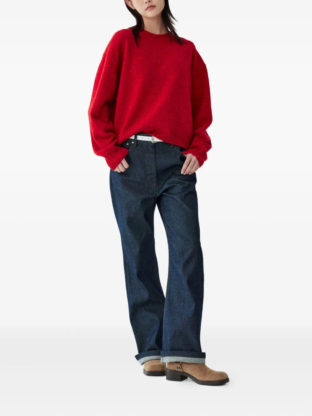 STUDIO TOMBOY cotton jeans - Blauw