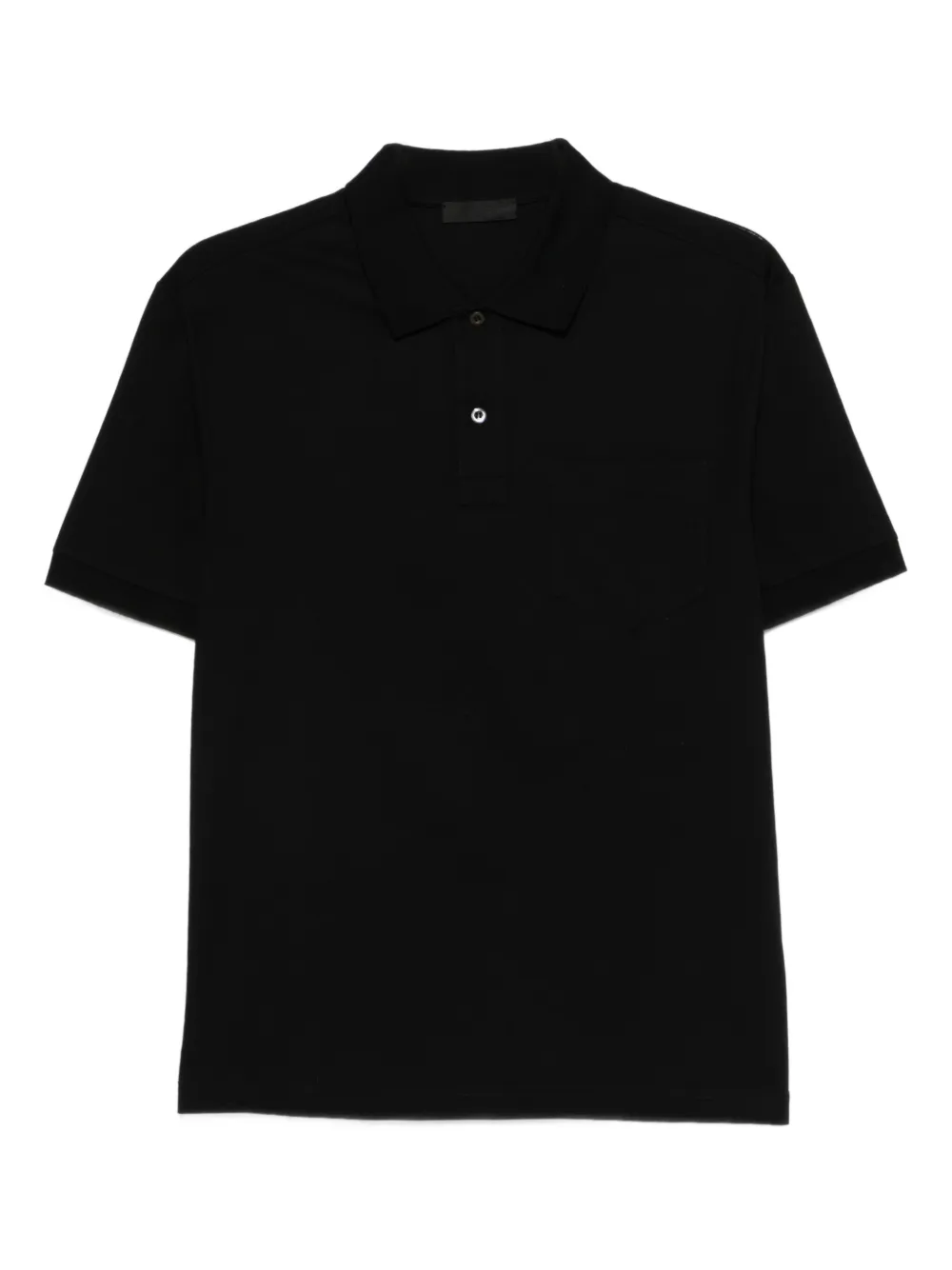 Prada chest-pocket polo shirt - Nero