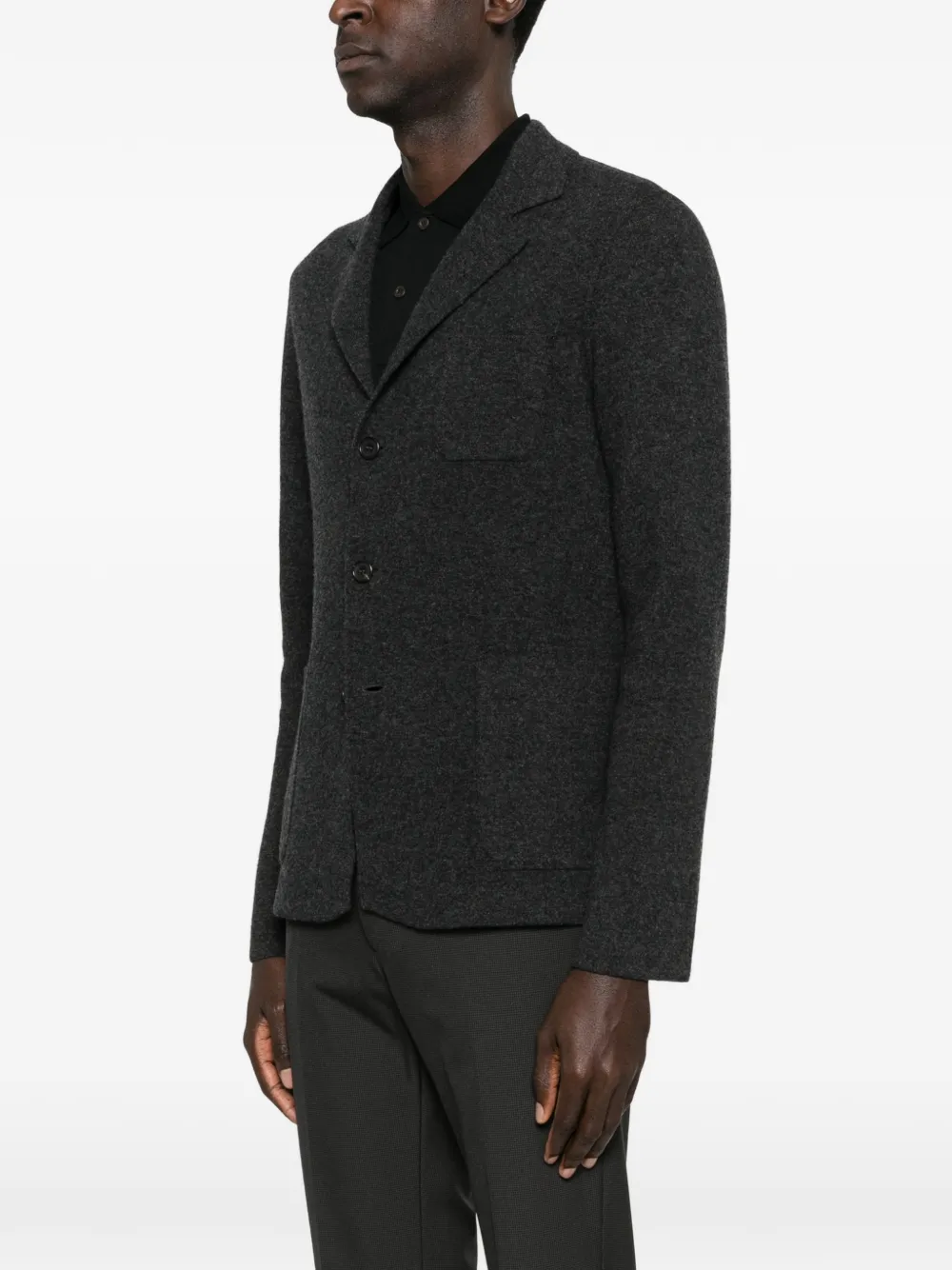  Prada Button-fastening Cardigan - Grey 