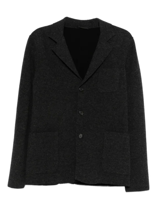 Prada Button-fastening Cardigan in Grey