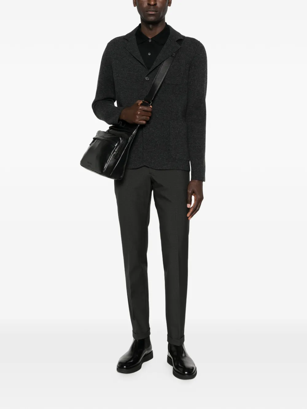 Prada button-fastening trousers | Tapered Pants | Image 2