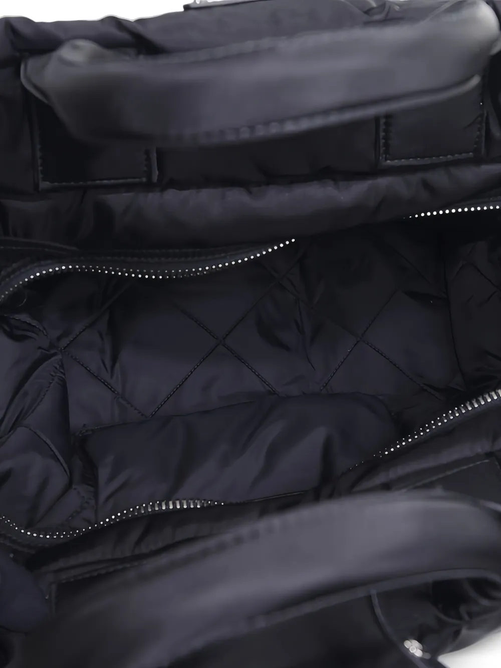 Prada Quilted Shoulder Bag In Black