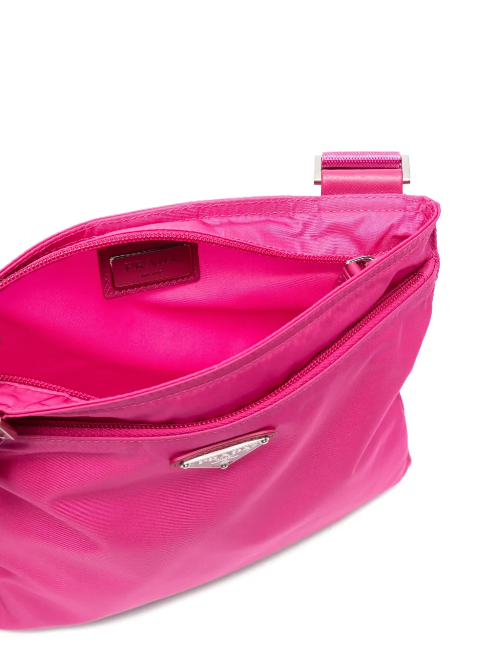 Prada Schoudertas met verstelbare band Roze