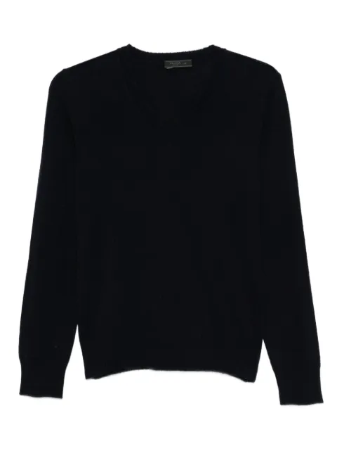 Prada sweater med V-hals