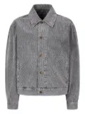 STUDIO TOMBOY corduroy button-fastening shirt jacket - Grey