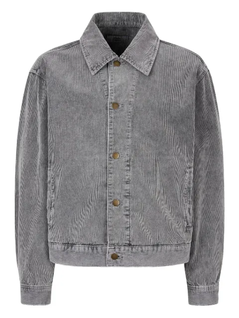 STUDIO TOMBOY corduroy button-fastening shirt jacket