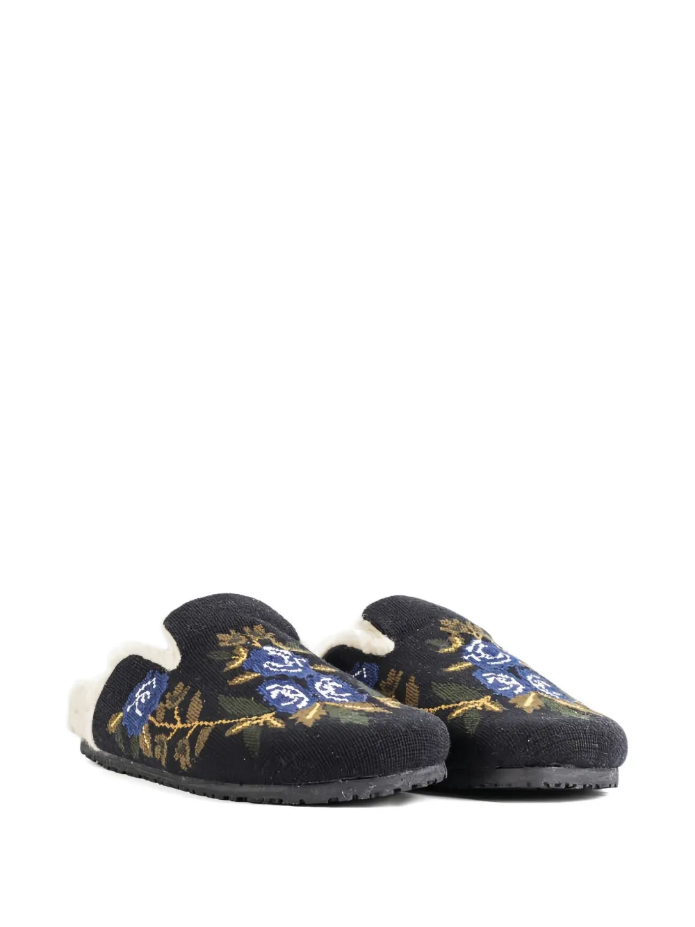 Baziszt floral-embroidered flat mules | Flat Mules | Image 2