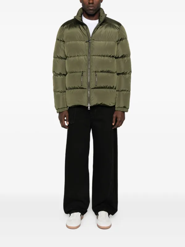 【美品】　MONCLER　TUILE コート フーデッドコート Moncler Tuileries キルティング パデッドコート | グリーン | FARFETCH JP