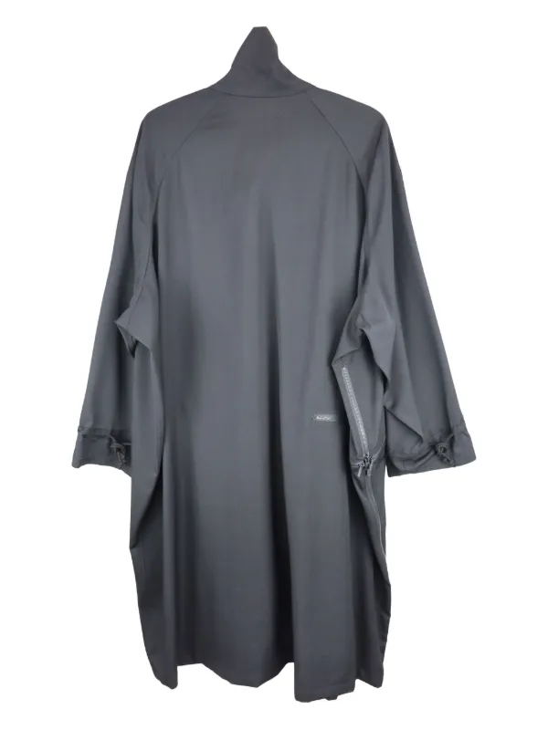 Yohji Yamamoto スタンドカラーコート | グレー | FARFETCH JP