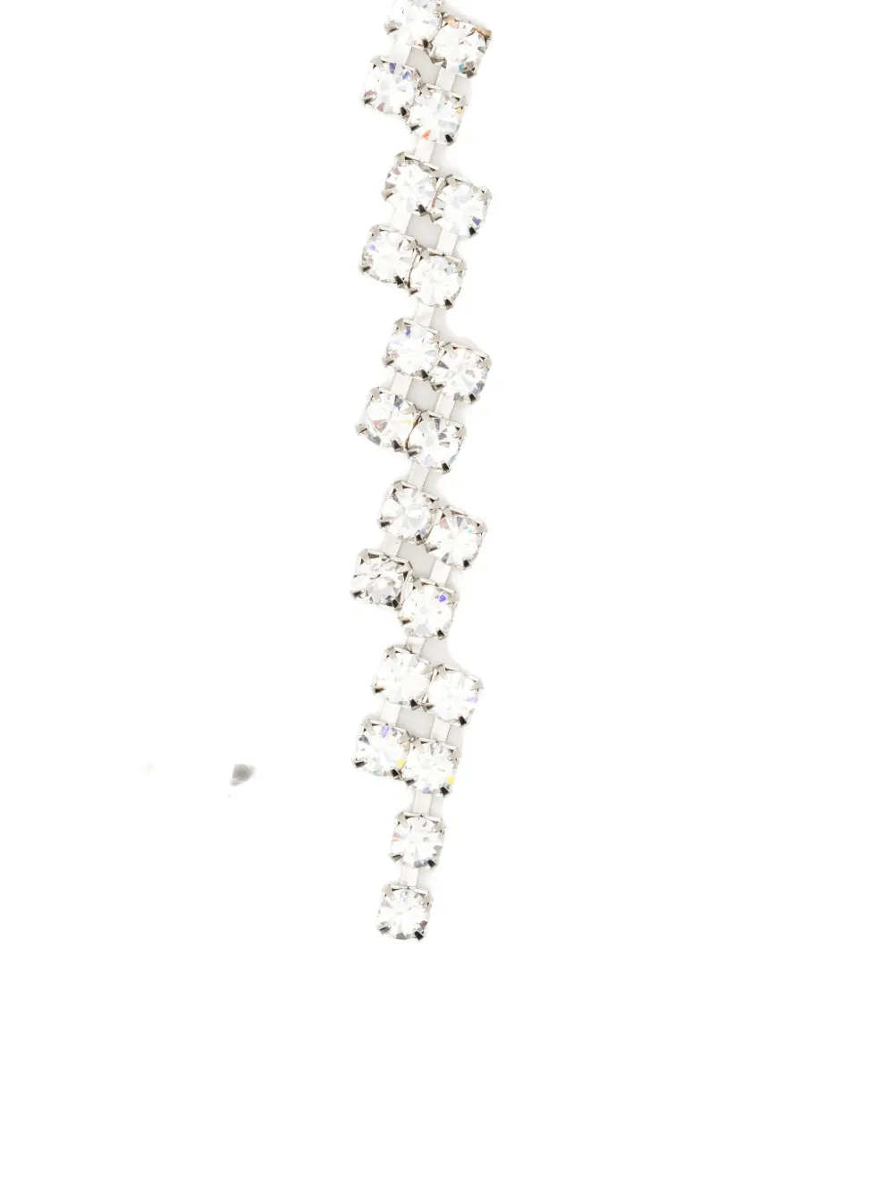 Forte Forte Crystal-embellished Drop Earrings In Silver