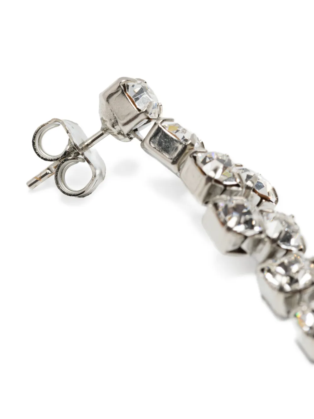  Forte Forte Crystal-embellished Drop Earrings - Silver 