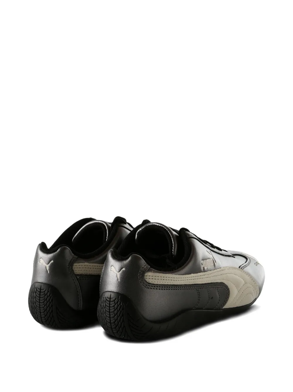 Puma Speedcat Metallic Unisex Shoes In Black