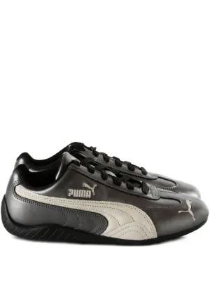 PUMA x Rosé Speedcat Leather lace-up Sneakers | Black | FARFETCH