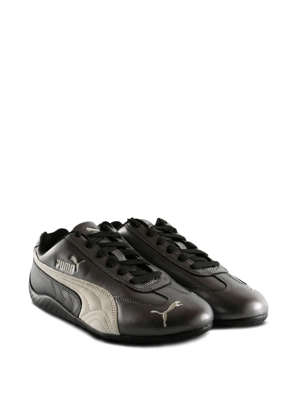 Puma Speedcat Metallic Unisex Shoes In Black