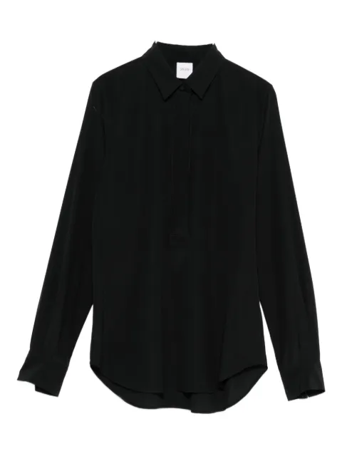 Caliban long-sleeve collared shirt