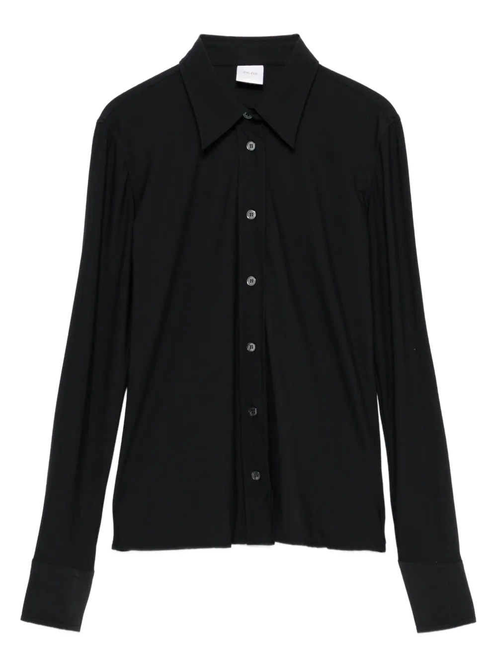 Caliban camisa con botones en la parte delantera | negro | Image 1