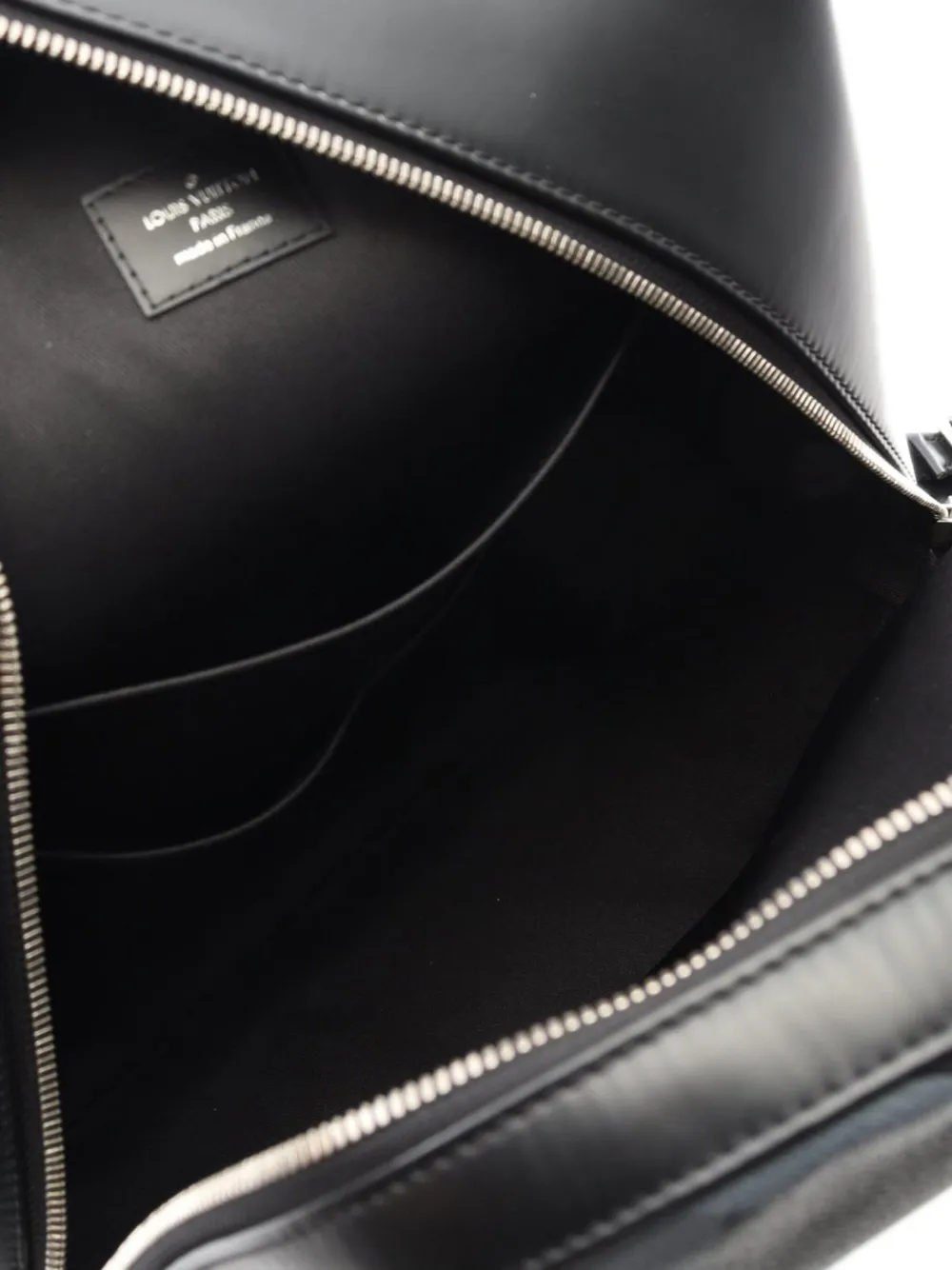 Pre-owned Louis Vuitton 2018 Damier Graphite Pixel Josh Backpack In Black