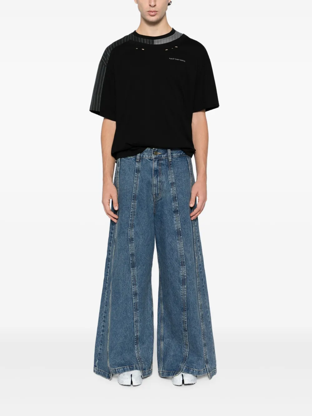 SONGZIO Bias cut-out jeans | Relaxed-Fit Jeans | Image 2