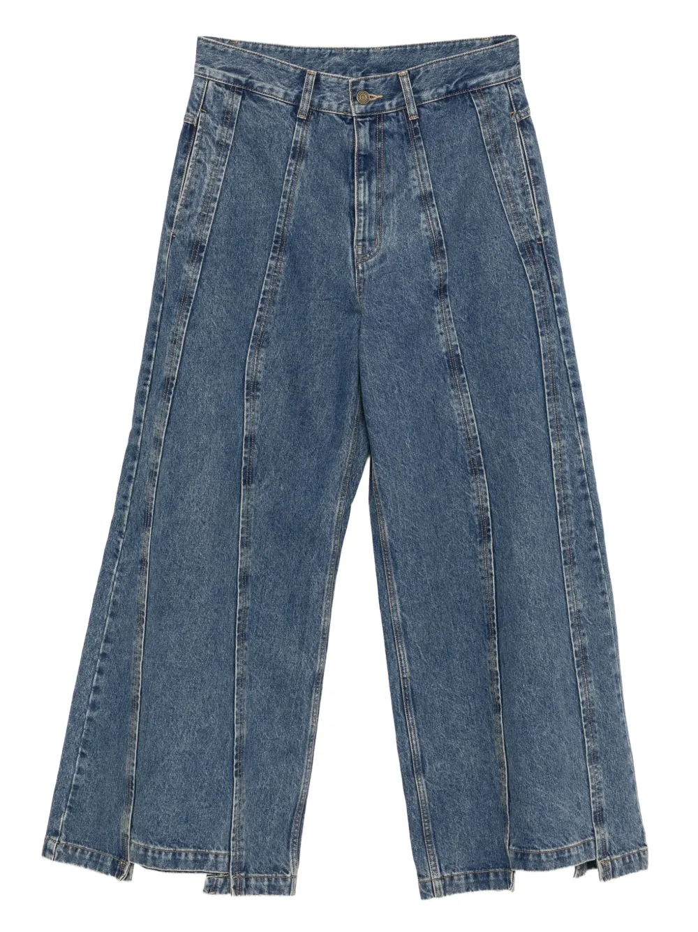 SONGZIO Bias cut-out jeans | Blue | Image 1