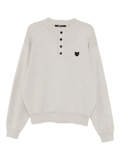 SONGZIO henley neck jumper