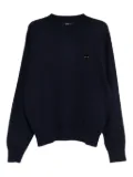 SONGZIO cat-embroidered sweatshirt - Blue