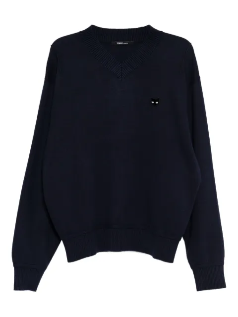 SONGZIO cat-embroidered sweatshirt