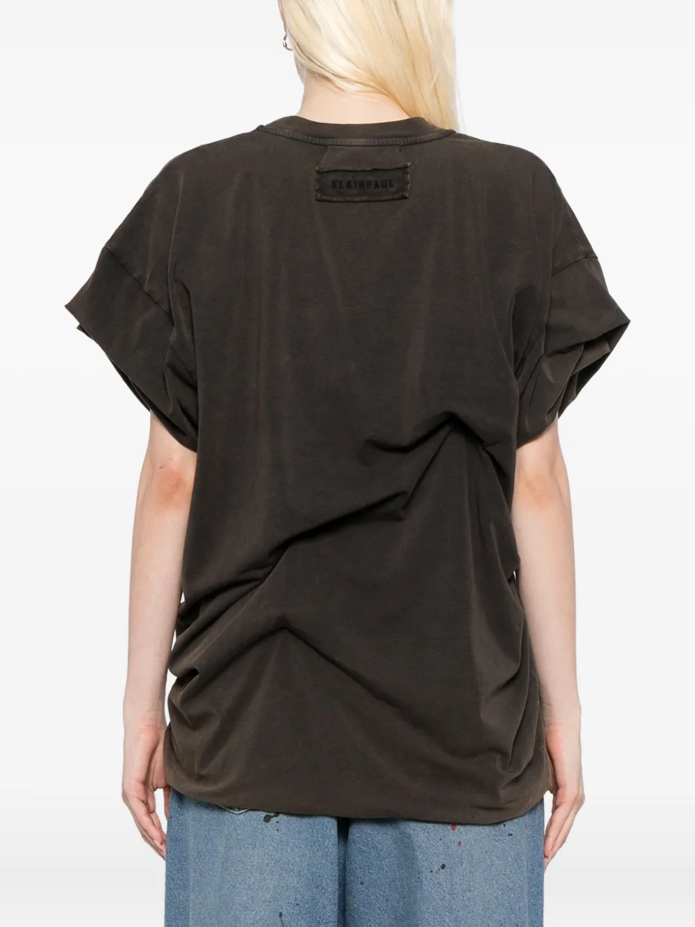Alainpaul Movement T-shirt In Brown