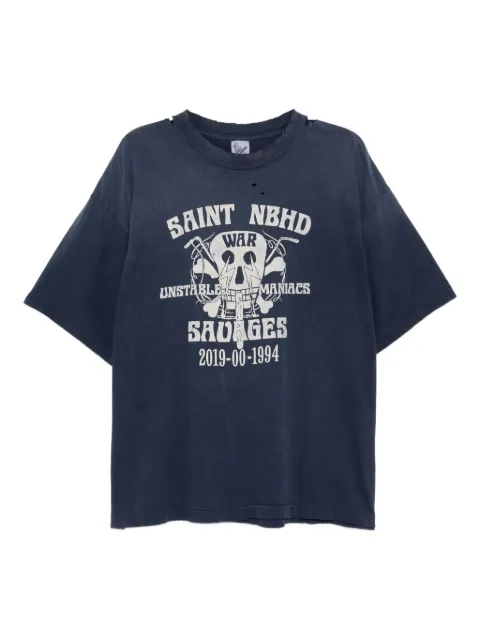 SAINT MXXXXXX x Neighborhood graphic-print T-shirt
