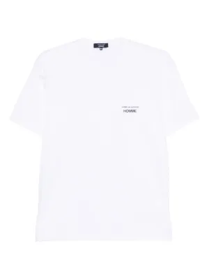 Comme Des Garçons Homme logo-print T-shirt | White | FARFETCH