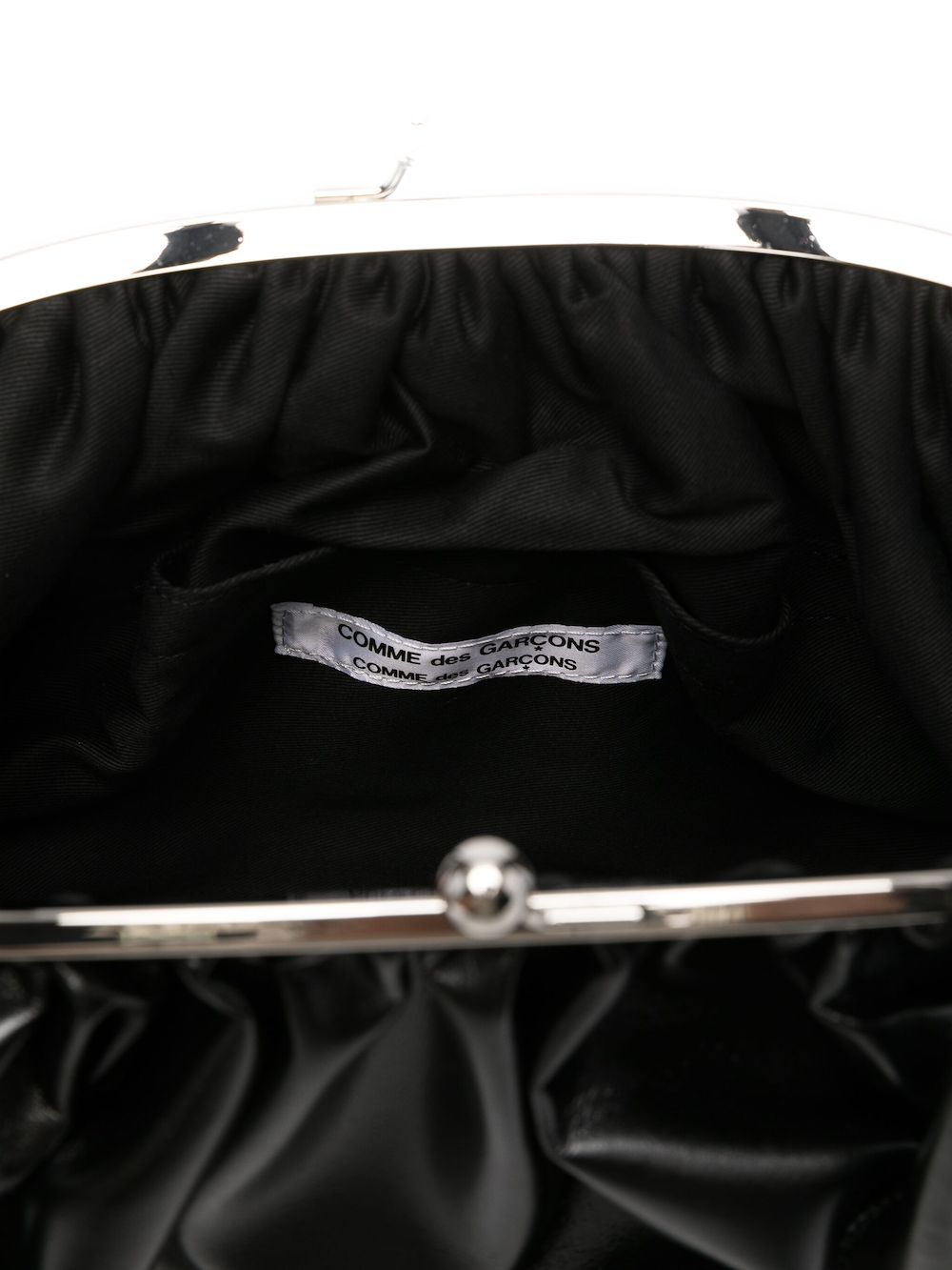 Comme Des Garçons Stylish Shoulder Bag Featuring Dual Handles In Black