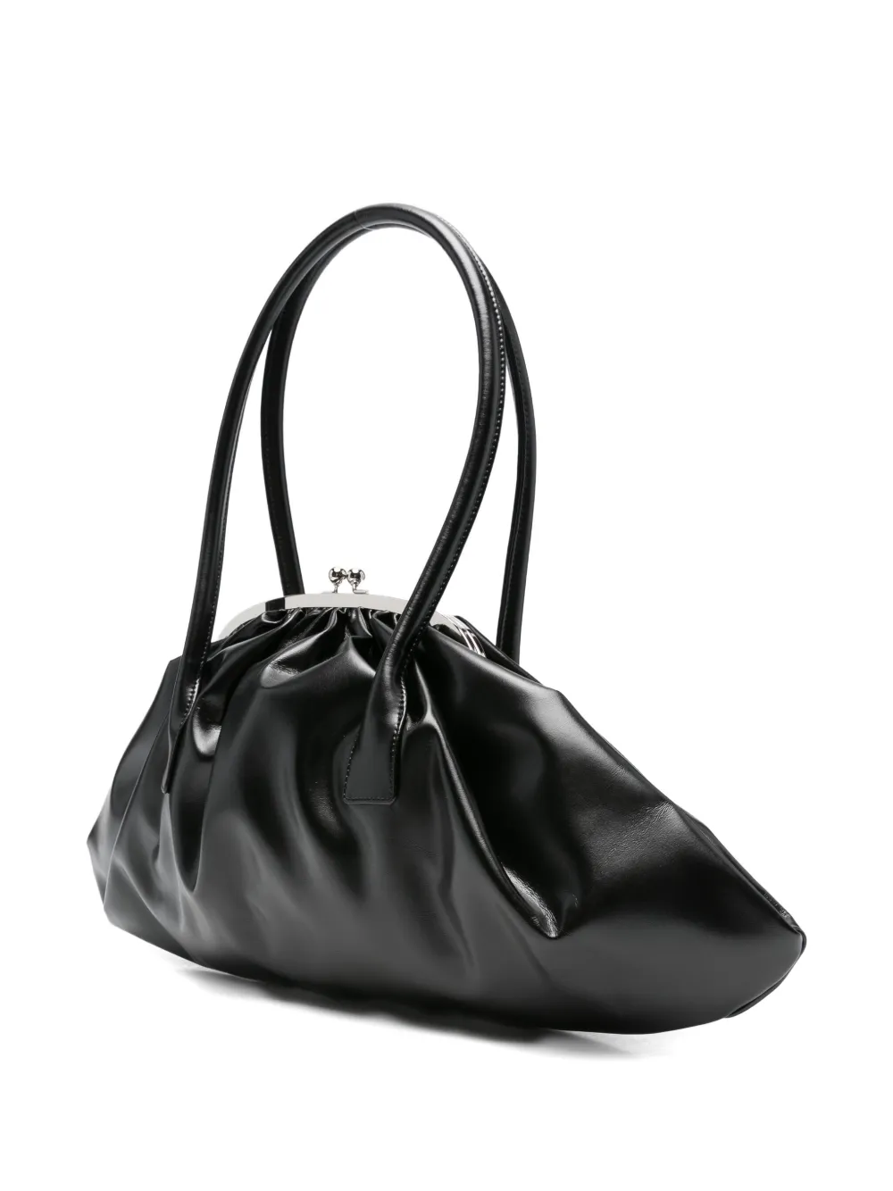Comme Des Garçons Stylish Shoulder Bag Featuring Dual Handles In Black
