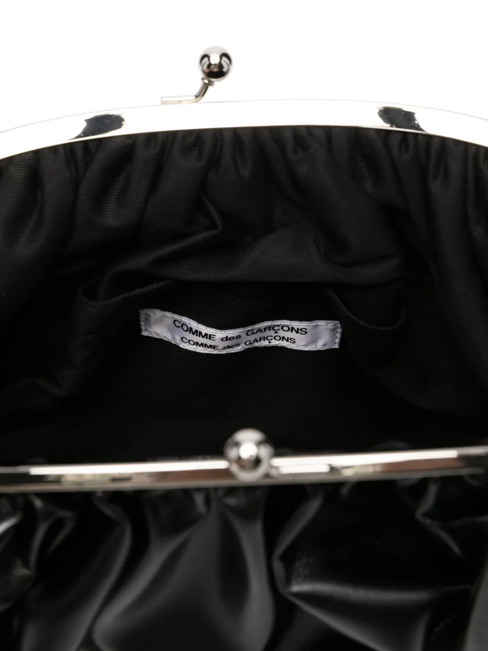 Comme Des Garçons Comme Des Garçons Schoudertas met kiss-gesp Zwart