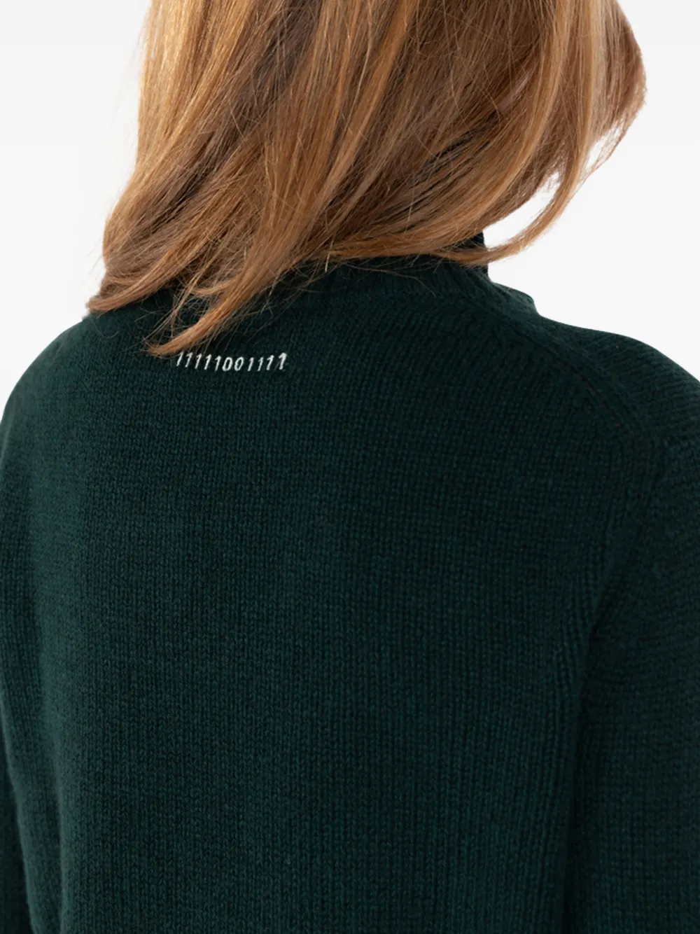 Société Anonyme Reese Roll-neck Sweater In Green