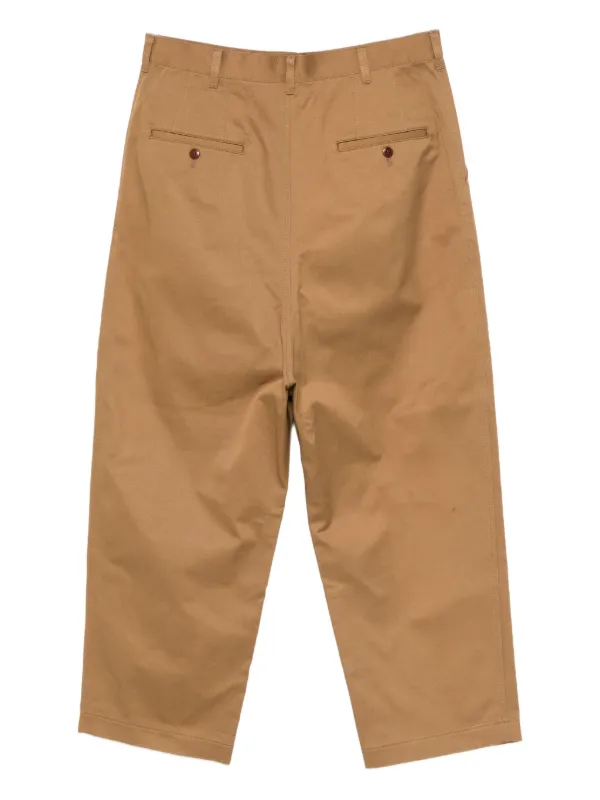 Junya Watanabe MAN ストレートパンツ | ブラウン | FARFETCH JP
