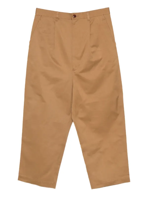Junya Watanabe MAN ストレートパンツ | ブラウン | FARFETCH JP