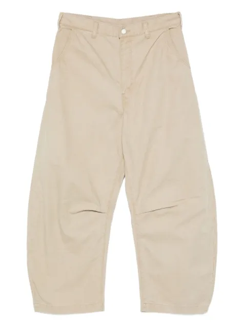 Comme des Garçons Homme crinkled-leg trousers