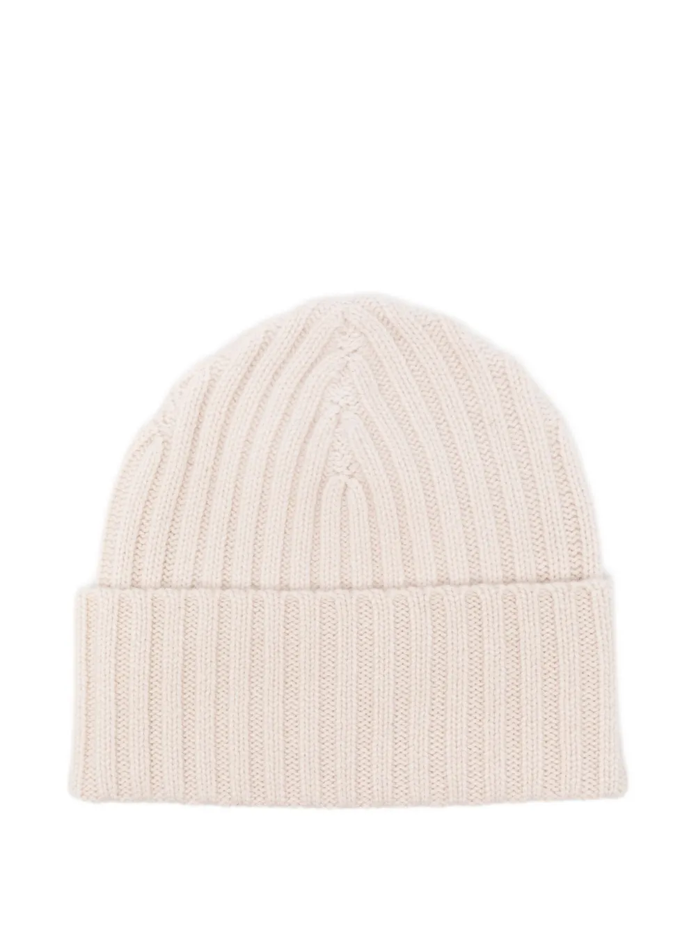 Liska bonnet en cachemire à design côtelé | tons neutres | Image 1