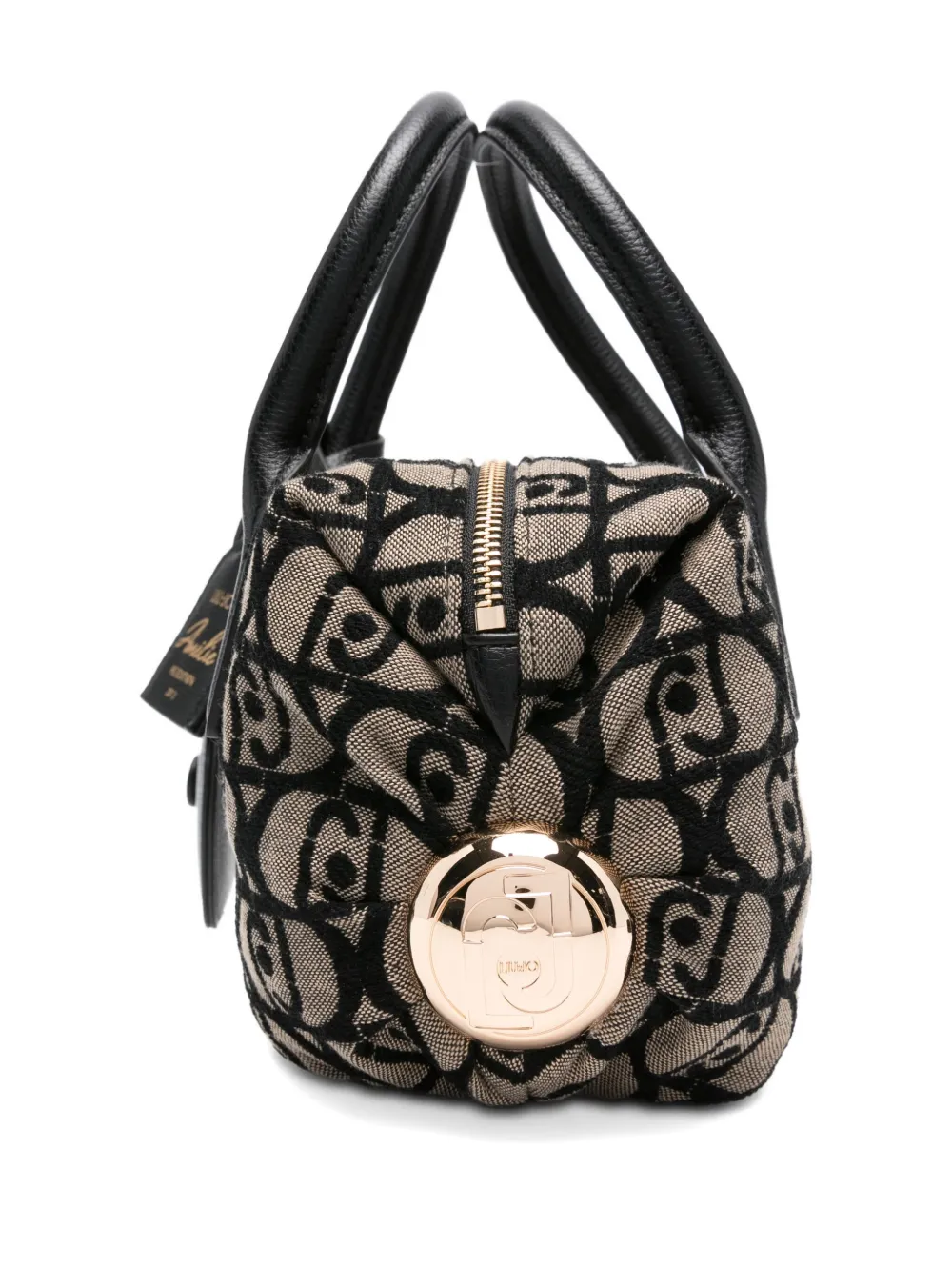 Liu •jo Logo-plaque Tote Bag In Neutral