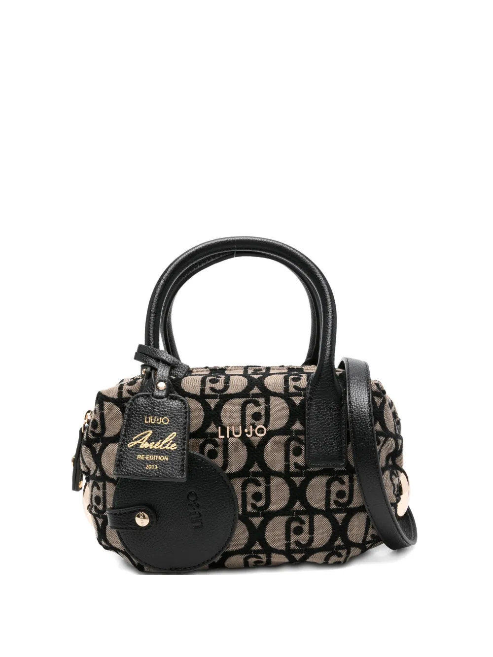 Liu •jo Logo-plaque Tote Bag In Neutral