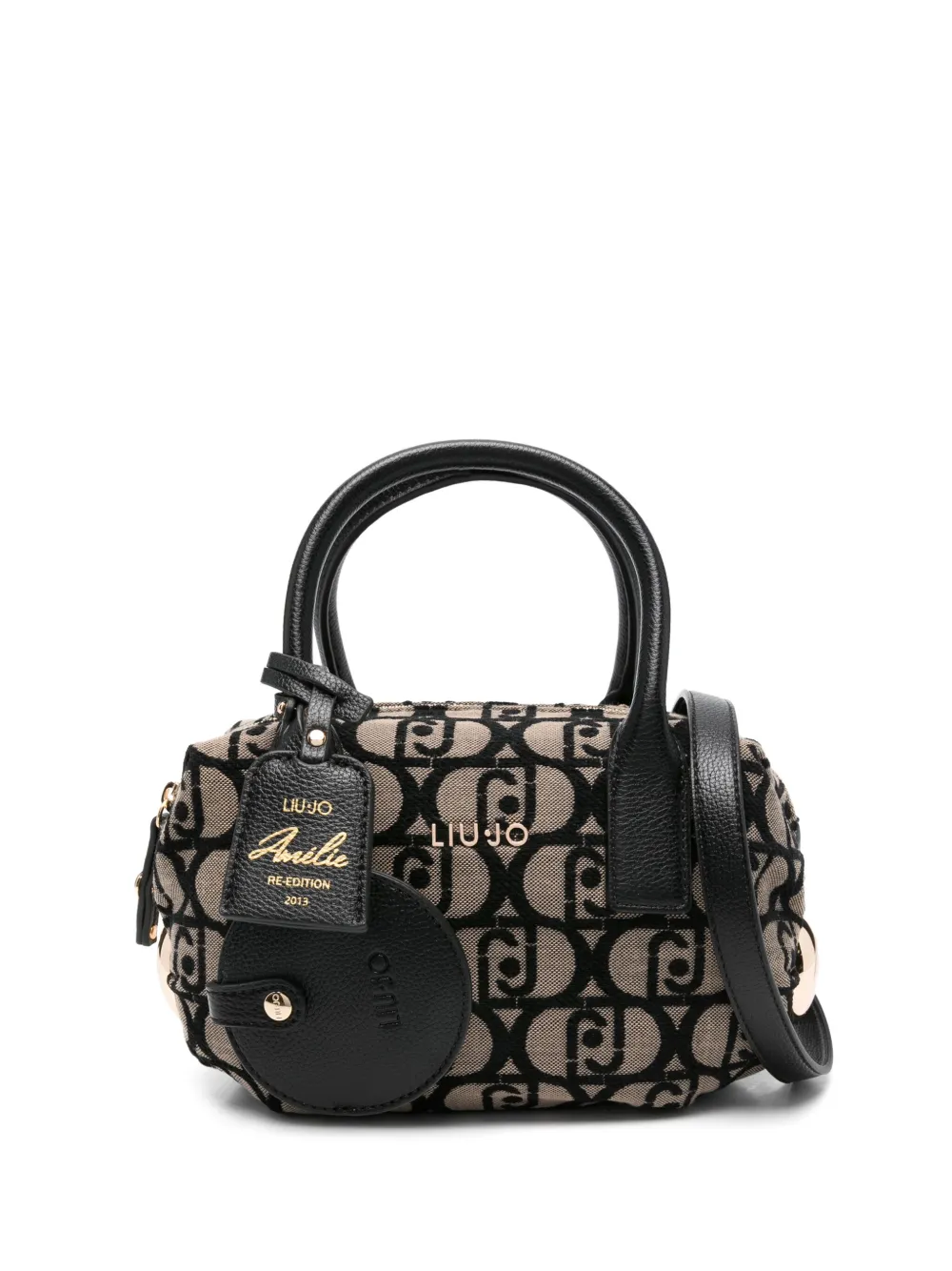 LIU JO logo-plaque tote bag | Neutrals | Image 1