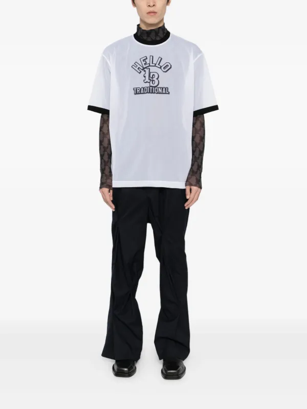 MASU Printed T-shirt | White | FARFETCH ZA