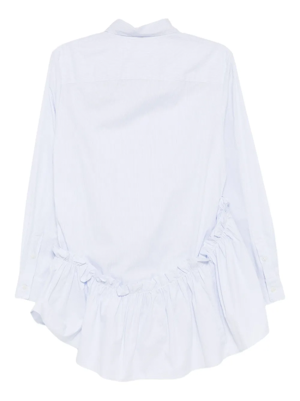 Rokh striped cotton shirt - Blauw