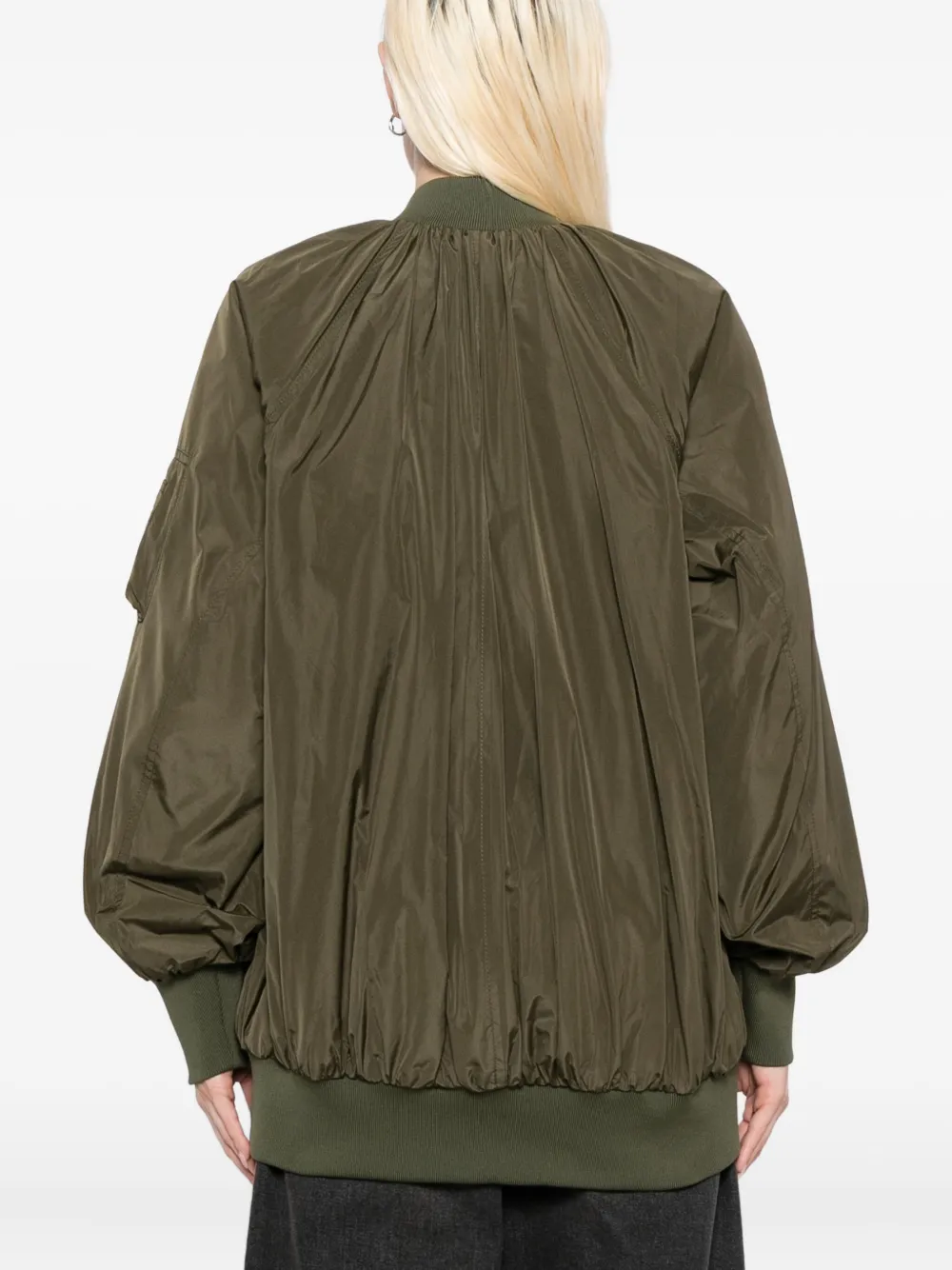 Undercover Gedrapeerd MA-1 jack Groen